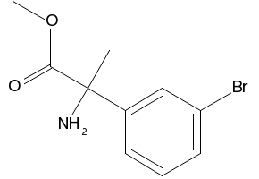 Methyl 2-amino-2-(3-bromophenyl)propanoate, 1183581-39-6, undefined, 