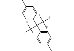 4,4'-(Perfluoropropane-2,2-diyl)bis(methylbenzene), 1095-77-8, undefined, 
