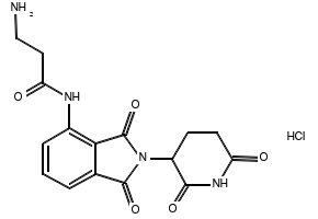 3-Amino-N-(2-(2,6-dioxopiperidin-3-yl)-1,3-dioxoisoindolin-4-yl)propanamide hydrochloride, 2743431-95-8, undefined, 