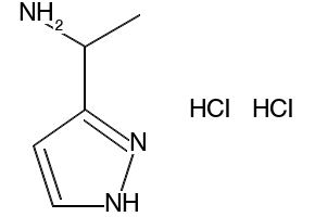 1-(1H-Pyrazol-3-yl)ethan-1-amine dihydrochloride, 1803571-44-9, undefined, 