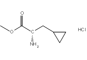 (S)-Methyl 2-amino-3-cyclopropylpropanoate hydrochloride, 206438-31-5, undefined, 