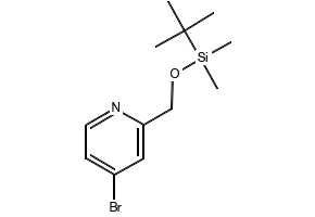 4-Bromo-2-(((tert-butyldimethylsilyl)oxy)methyl)pyridine, 1307231-10-2, undefined, 