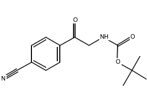 tert-Butyl (2-(4-cyanophenyl)-2-oxoethyl)carbamate, 1332885-71-8, undefined, 