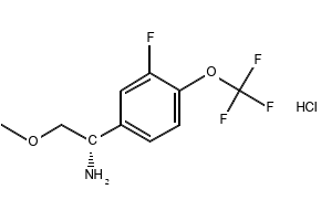 (S)-1-(3-Fluoro-4-(trifluoromethoxy)phenyl)-2-methoxyethan-1-amine hydrochloride, 1646543-17-0, undefined, 