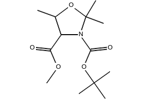 3-tert-Butyl 4-methyl 2,2,5-trimethyloxazolidine-3,4-dicarboxylate, 1214099-00-9, undefined, 