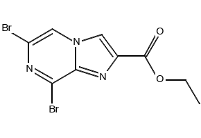 Ethyl 6,8-dibromoimidazo[1,2-a]pyrazine-2-carboxylate, 87597-21-5, undefined, 