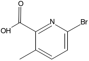 6-Bromo-3-methylpicolinic acid, 1211516-18-5, undefined, 