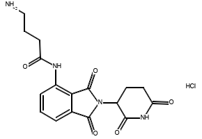 4-Amino-N-(2-(2,6-dioxopiperidin-3-yl)-1,3-dioxoisoindolin-4-yl)butanamide hydrochloride, 2694728-46-4, undefined, 