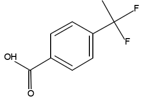 4-(1,1-Difluoroethyl)benzoic acid, 55805-14-6, undefined, 