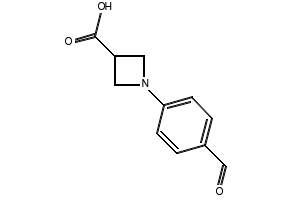 1-(4-Formylphenyl)azetidine-3-carboxylic acid, 1355248-05-3, undefined, 
