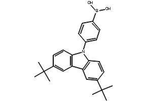 (4-(3,6-Di-tert-butyl-9H-carbazol-9-yl)phenyl)boronic acid, 601454-35-7, undefined, 