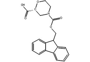 (R)-4-(((9H-Fluoren-9-yl)methoxy)carbonyl)morpholine-2-carboxylic acid, 1629740-51-7, undefined, 