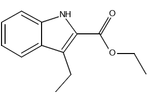Ethyl 3-ethyl-1H-indole-2-carboxylate, 69472-67-9, undefined, 