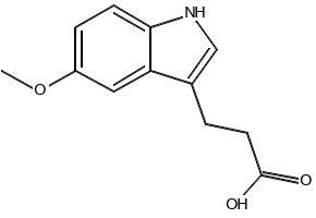 3-(5-Methoxy-1H-indol-3-yl)propanoic acid, 39547-16-5, undefined, 