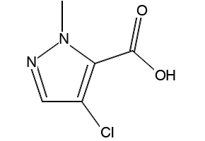 4-Chloro-1-methyl-1H-pyrazole-5-carboxylic acid, 84547-83-1, undefined, 