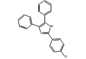2-(4-Chlorophenyl)-4,5-diphenyl-1H-imidazole, 5496-32-2, undefined, 