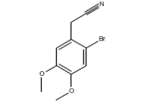 2-(2-Bromo-4,5-dimethoxyphenyl)acetonitrile, 51655-39-1, undefined, 