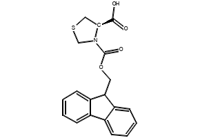 (R)-3-(((9H-Fluoren-9-yl)methoxy)carbonyl)thiazolidine-4-carboxylic acid, 133054-21-4, undefined, 