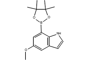 5-Methoxy-7-(4,4,5,5-tetramethyl-1,3,2-dioxaborolan-2-yl)-1H-indole, 1219637-79-2, undefined, 