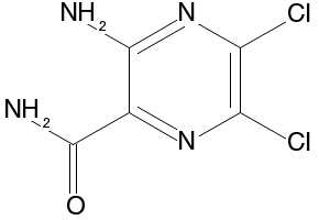 3-Amino-5,6-dichloropyrazine-2-carboxamide, 14229-27-7, undefined, 