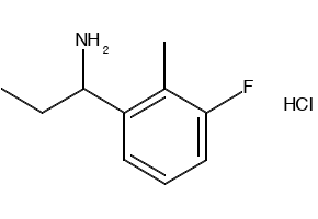 1-(3-Fluoro-2-methylphenyl)propan-1-amine hydrochloride, 2204052-12-8, undefined, 