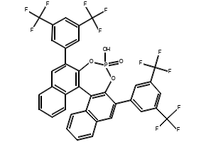 (R)-3,3'-Bis[3,5-bis(trifluoromethyl)phenyl]-1,1'-binaphthyl-2,2'-diyl Hydrogen Phosphate, 791616-62-1, undefined, 