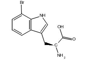 (S)-2-amino-3-(7-bromo-1H-indol-3-yl)propanoic acid, 75816-19-2, undefined, 