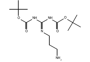 Carbamic acid, N,N′-[(3-aminopropyl)carbonimidoyl]bis-, C,C′-bis(1,1-dimethylethyl) ester, 214151-16-3, undefined, 