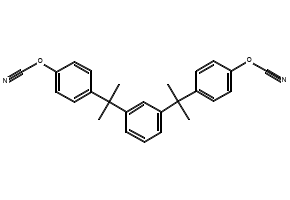 1,3-Bis(2-(4-cyanatophenyl)propan-2-yl)benzene, 127667-44-1, undefined, 