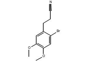 3-(2-Bromo-4,5-dimethoxyphenyl)propanenitrile, 35249-62-8, undefined, 