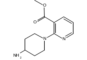 Methyl 2-(4-aminopiperidin-1-yl)nicotinate, 1185536-69-9, undefined, 
