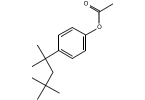 4-(2,4,4-Trimethylpentan-2-yl)phenyl acetate, 5454-15-9, undefined, 
