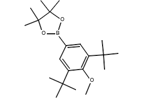 2-(3,5-Di-tert-butyl-4-methoxyphenyl)-4,4,5,5-tetramethyl-1,3,2-dioxaborolane, 1032358-19-2, undefined, 