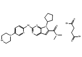 Ribociclib succinate, 1374639-75-4, undefined, 