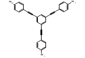 4,4',4''-(Benzene-1,3,5-triyltris(ethyne-2,1-diyl))trianiline, 326002-91-9, undefined, 