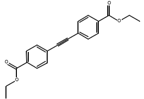 Diethyl 4,4-(ethyne-1,2-diyl)dibenzoate, 83536-13-4, undefined, 