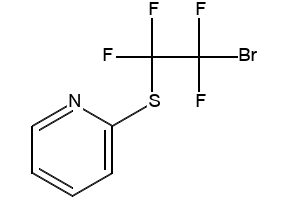2-((2-Bromo-1,1,2,2-tetrafluoroethyl)thio)pyridine, 1000293-89-9, undefined, 
