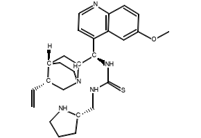 N-[(9R)-6'-Methoxycinchonan-9-yl]-N'-[(2S)-2-pyrrolidinylmethyl]thiourea, 1222966-42-8, undefined, 
