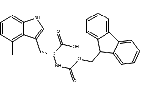 (R)-2-((((9H-Fluoren-9-yl)methoxy)carbonyl)amino)-3-(4-methyl-1H-indol-3-yl)propanoic acid, 2415937-11-8, undefined, 