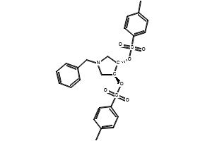 (3S,4S)-1-Benzylpyrrolidine-3,4-diyl bis(4-methylbenzenesulfonate), 2413162-40-8, undefined, 