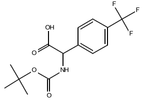 N-Boc-2-(4-trifluoromethylphenyl)-DL-glycine, 847147-40-4, undefined, 