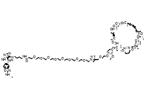 N-(4-(4-Amino-3-(2-aminobenzo[d]oxazol-5-yl)-1H-pyrazolo[3,4-d]pyrimidin-1-yl)butyl)-1-(4-((2-(((1R,2R,4S)-4-((R)-2-((3S,6R,7E,9R,10R,12R,14S,15E,17E,19E,21S,23S,26R,27R,34aS)-9,27-dihydroxy-10,21-dimethoxy-6,8,12,14,20,26-hexamethyl-1,5,11,28,29-pentaoxo-1,4,5,6,9,10,11,12,13,14,21,22,23,24,25,26,27,28,29,31,32,33,34,34a-tetracosahydro-3H-23,27-epoxypyrido[2,1-c][1]oxa[4]azacyclohentriacontin-3-yl)propyl)-2-methoxycyclohexyl)oxy)ethoxy)methyl)-1H-1,2,3-triazol-1-yl)-3,6,9,12,15,18,21,24-octaoxaheptacosan-27-amide