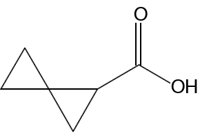 Spiro[2.2]pentane-1-carboxylic acid, 17202-64-1, undefined, 