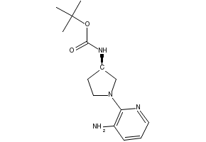 (R)-tert-Butyl 1-(3-aminopyridin-2-yl)pyrrolidin-3-ylcarbamate, 1233859-84-1, undefined, 