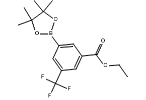 Ethyl 3-(4,4,5,5-tetramethyl-1,3,2-dioxaborolan-2-yl)-5-(trifluoromethyl)benzoate, 1229442-65-2, undefined, 