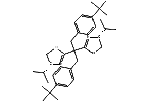 (4R,4'R)-2,2'-(1,3-Bis(4-(tert-butyl)phenyl)propane-2,2-diyl)bis(4-isopropyl-4,5-dihydrooxazole), 2757082-34-9, undefined, 