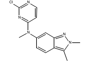 N-(2-Chloropyrimidin-4-yl)-N,2,3-trimethyl-2H-indazol-6-amine, 444731-75-3, undefined, 