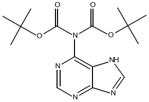tert-Butyl N-tert-butoxycarbonyl-N-(7H-purin-6-yl)carbamate, 309947-86-2, undefined, 