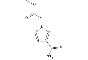 Methyl 2-(3-carbamothioyl-1H-1,2,4-triazol-1-yl)acetate, 1193387-92-6, undefined, 