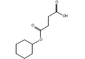 4-(Cyclohexyloxy)-4-oxobutanoic acid, 10018-78-7, undefined, 